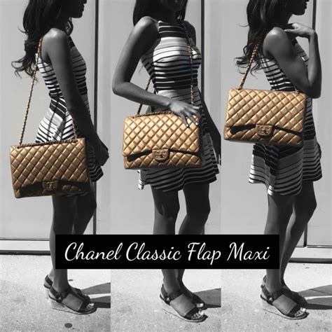 chanel classic jumbo size|chanel jumbo flap size inches.